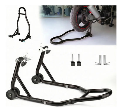 Caballete Elevador Trasero Universal Para Moto Con Ruedas