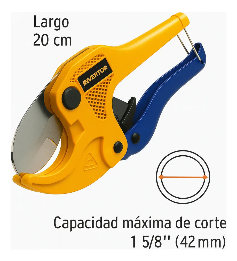 Tijera Cortatubos 42mm Herramientas 5/8 Cortador De Pvc Ppr