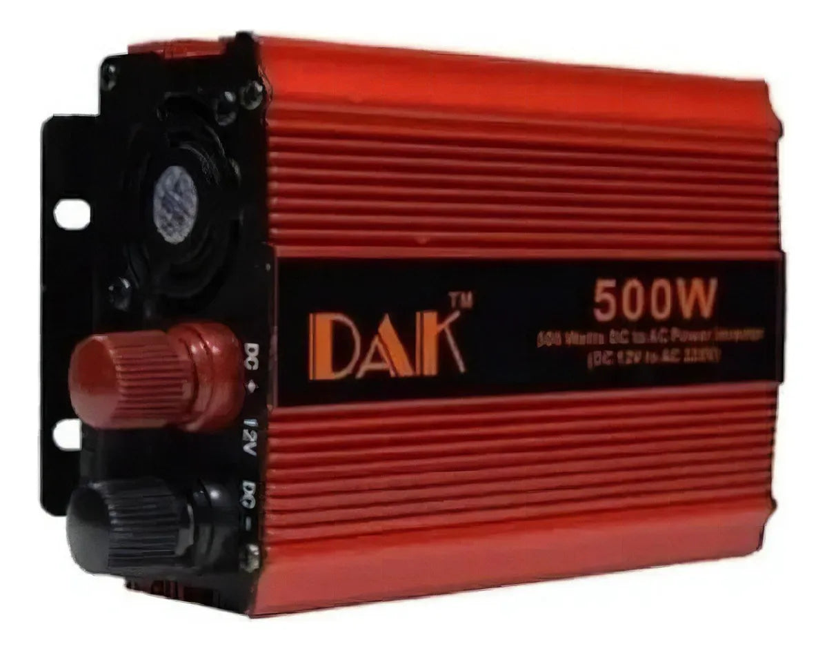 Inversor De Corriente Del Coche 500w 12v A 220v Convertidor