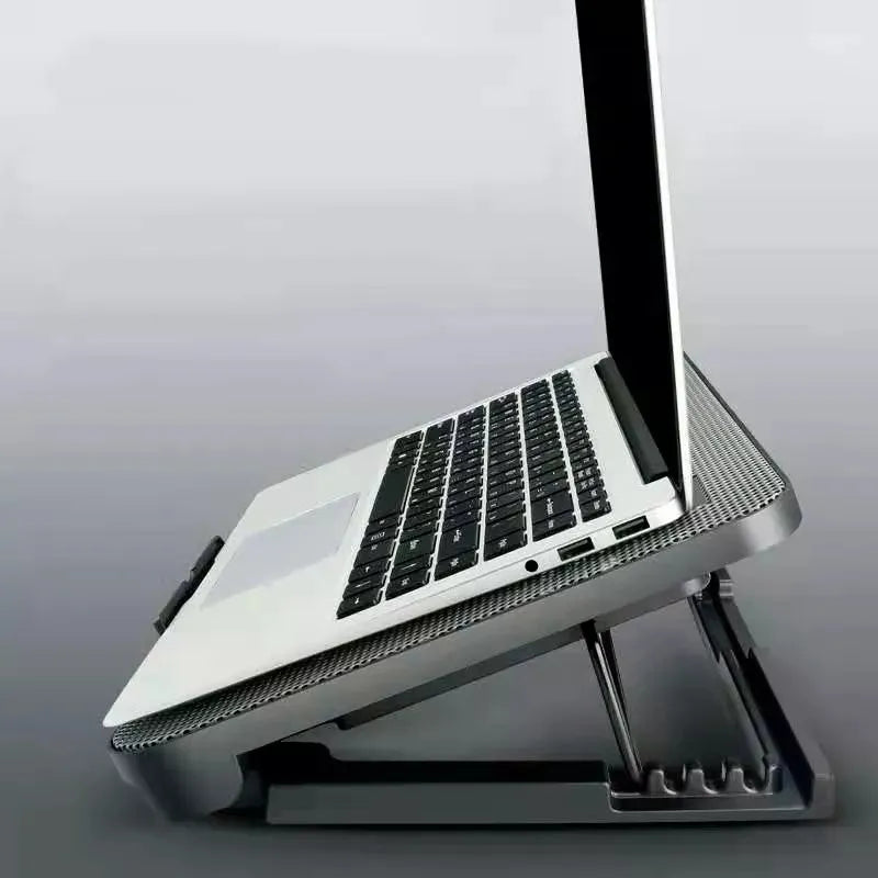 Elevador Base Notebook Cooler Base Ventilador Mesa Enfriador