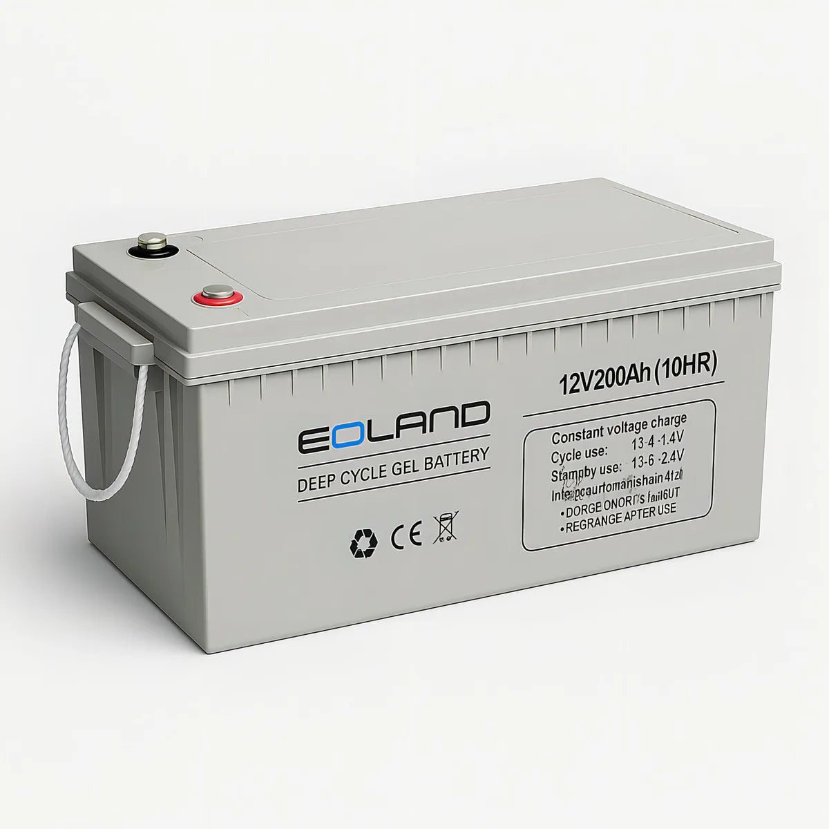 Bateria Ciclo Profundo 12v 200ah Baterias Gel Energia Solar