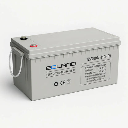 Bateria Ciclo Profundo 12v 200ah Baterias Gel Energia Solar