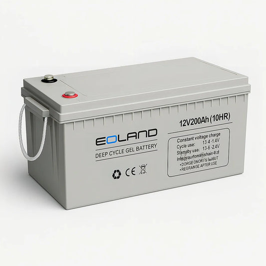 Bateria Ciclo Profundo 12v 200ah Baterias Gel Energia Solar