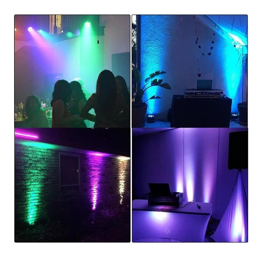 Proyector Led Rgb Luces Discoteque Luz Fiesta Luces Dmx