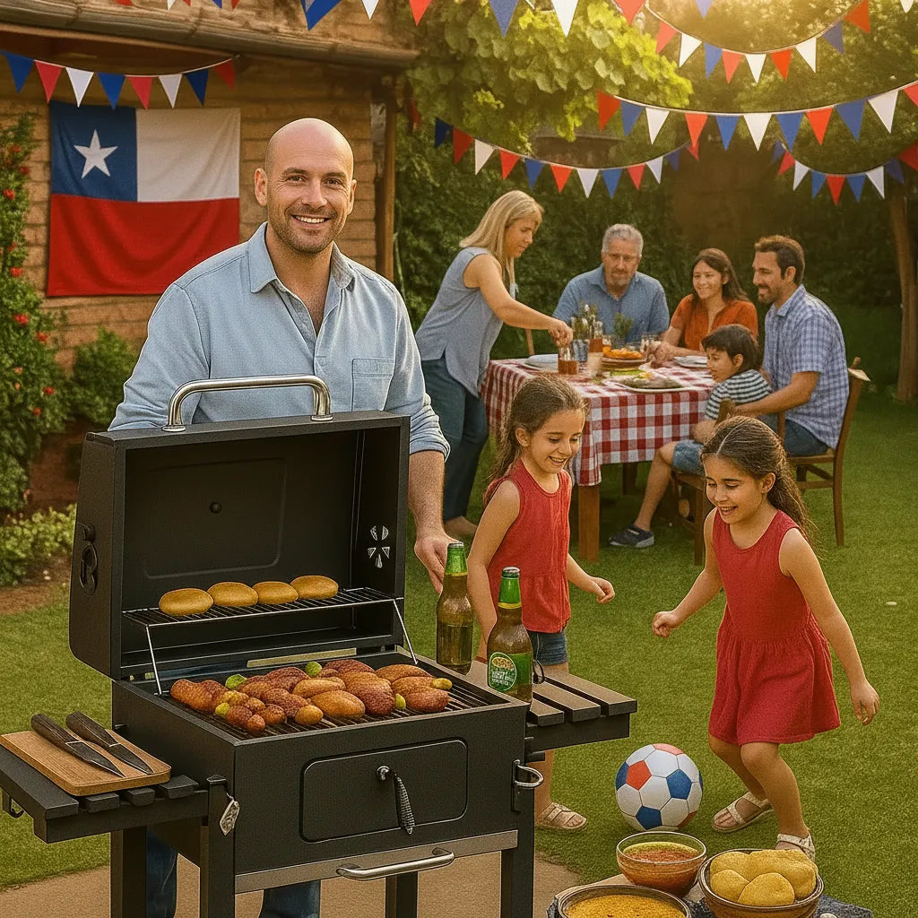 Asador Parrilla Portatil Carbon Parrillera Grill Aireador