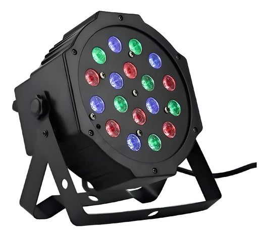 Packx4 Proyector Led Rgb Dmx Luces Disco Luz Fiesta Rgb 1411