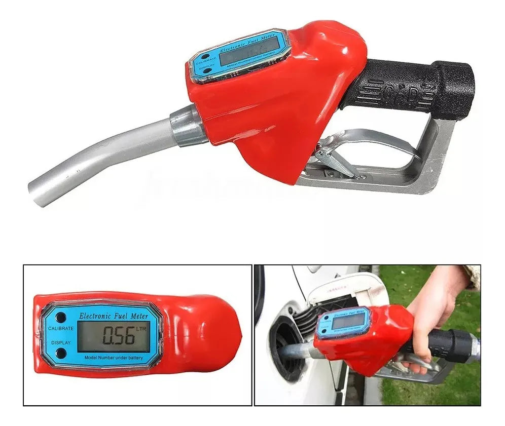 Kit Bomba Trasvasije Portatil 12v Surtidor Contador Digital