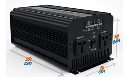Inversor Cargador Ups 2000w 12v A 220v Onda Modificada Usb