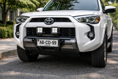 Porta Placas Patentes Soporte Focos Barra Led Frontal 4x4