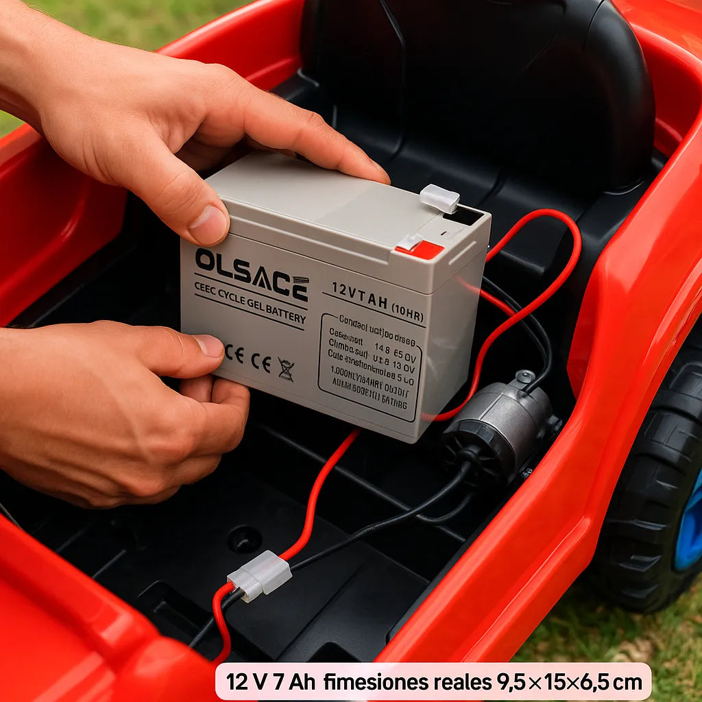 Batería Gel Recargable 12v 7ah Ciclo Profundo Herramientas