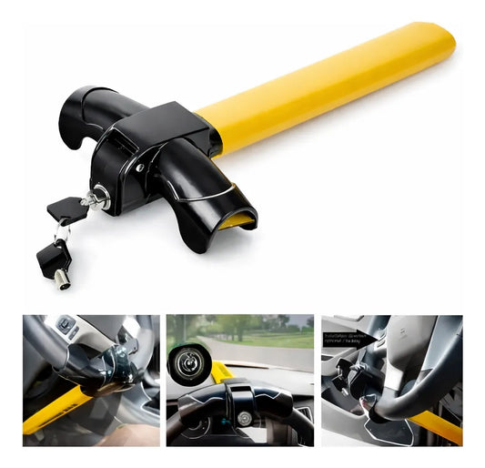 Traba Volantes Anti Robo Traba Volante Seguirdad Auto +llave