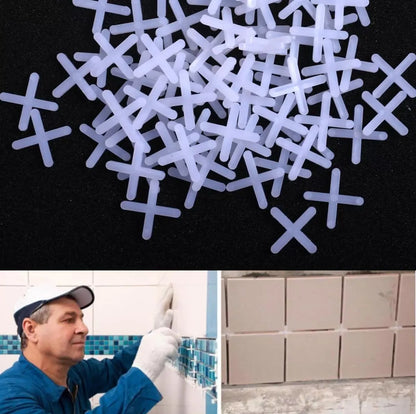 3000 Separadores Ceramica Niveladores Porcelanato Cruz 2mm