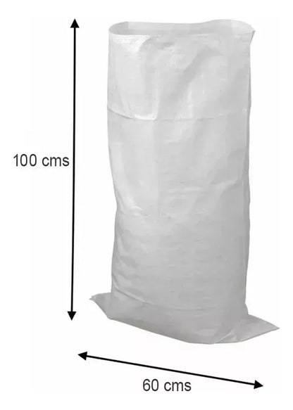 25 X Saco Multiuso Para Escombros 50kilos Sacaria De Raffia