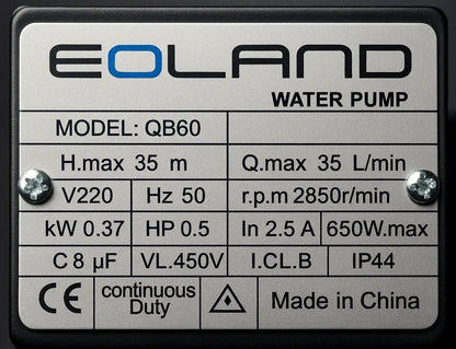 Bomba Periferica De 05 Hp Bomba De Agua Periferica 1/2