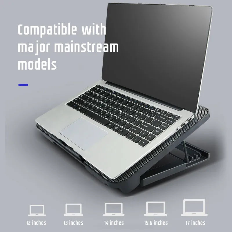 Elevador Base Notebook Cooler Base Ventilador Mesa Enfriador