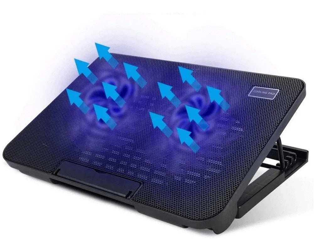 Elevador Base Notebook Cooler Base Ventilador Mesa Enfriador