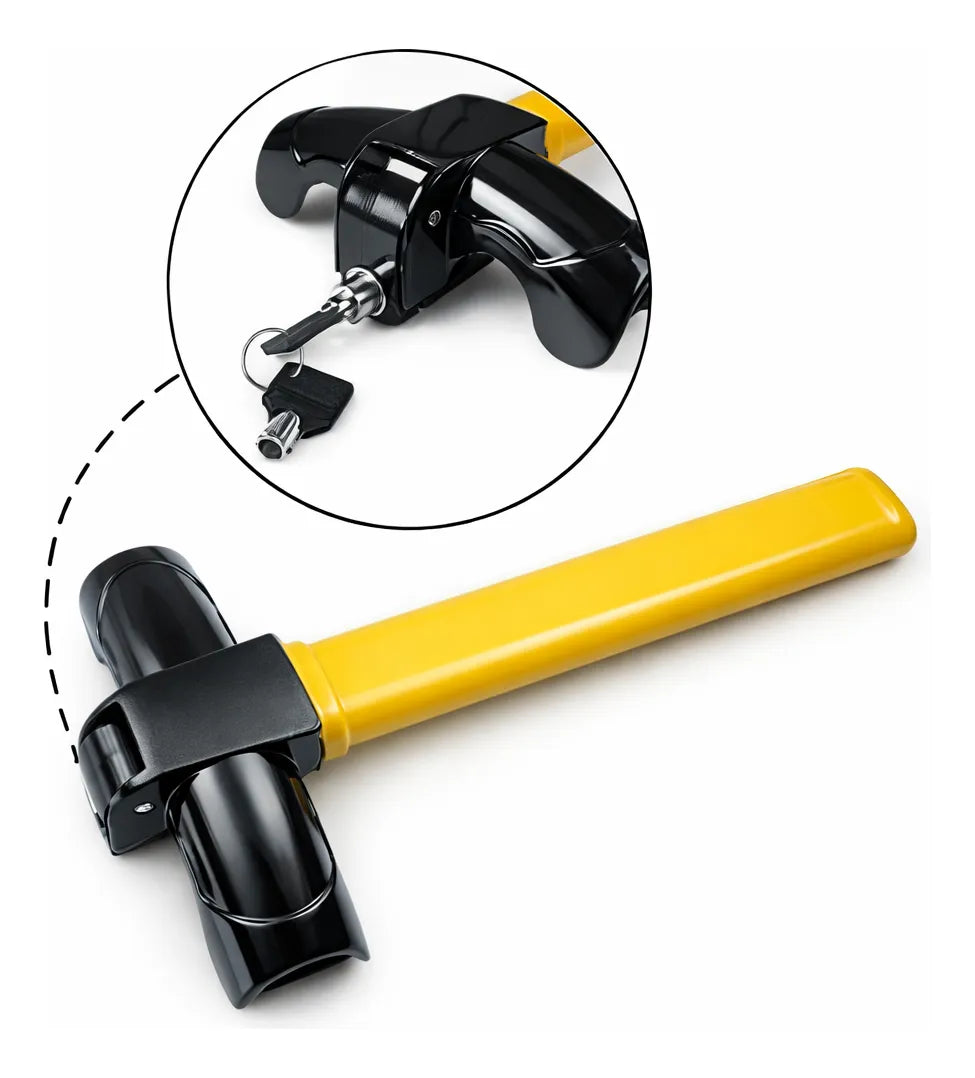 Traba Volantes Anti Robo Traba Volante Seguirdad Auto +llave
