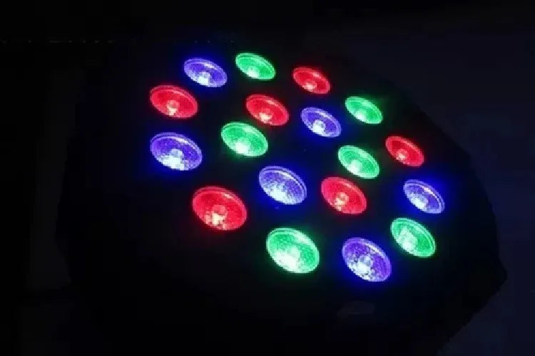 Luz De Escenario Led Tacho Par Qatar Shop Led 220v Luces Color Rgb