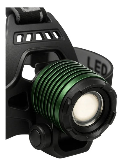 X3 Linterna Cabeza Led Linternas De Caza Cámping Recargable 503