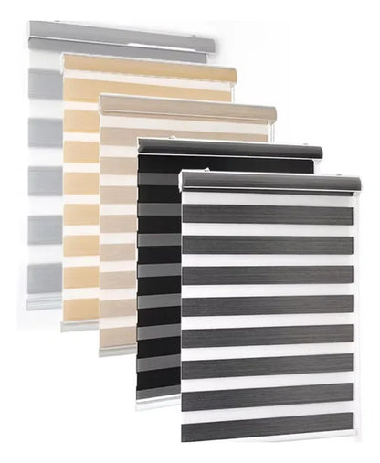 Cortina Roller Blackout Persianas Roller 150x200 Negro Liso