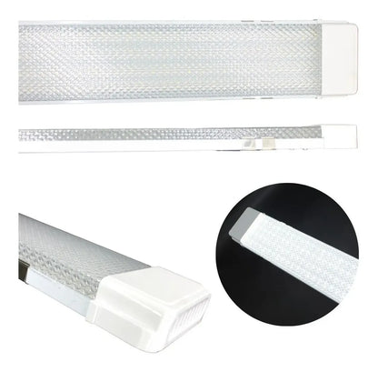 X3 Tubo Led 120cm Luces Canaleta Led Canoa Plana Tubos Led 54w