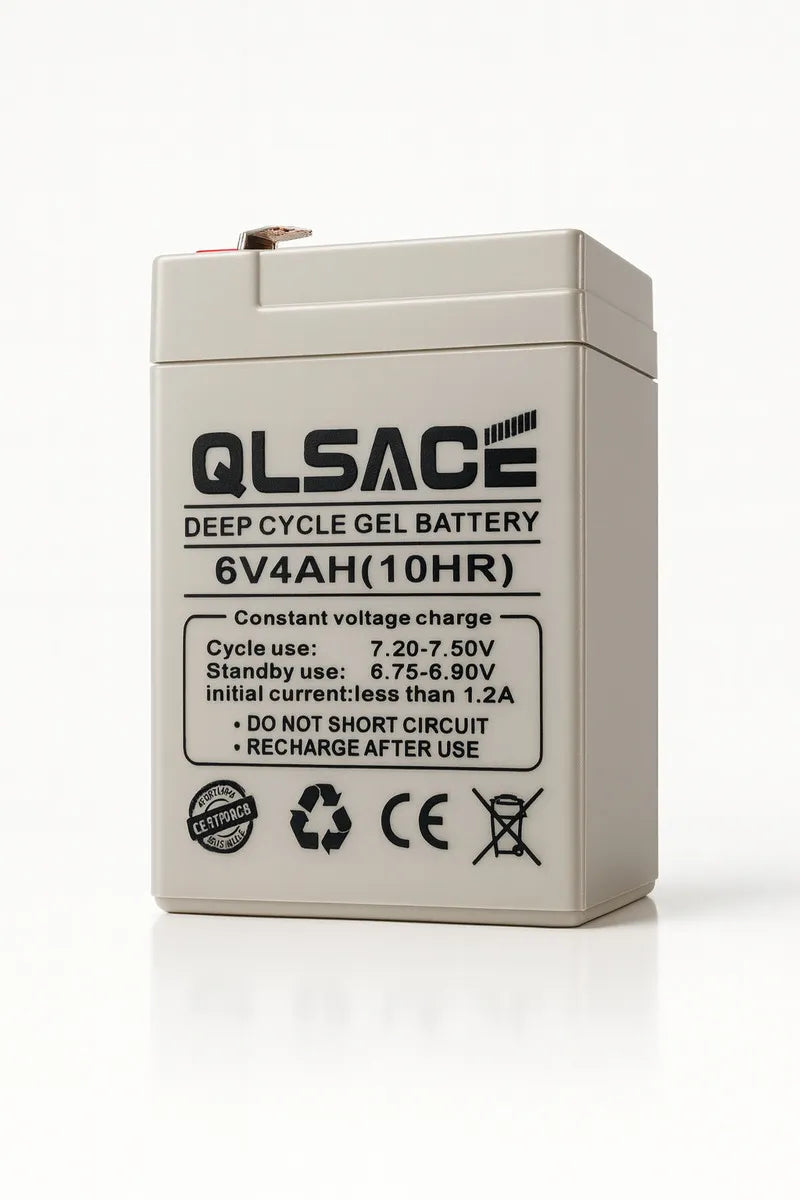 Batería 6v 4ah Gel Recargable Herramientas Ciclo Profundo