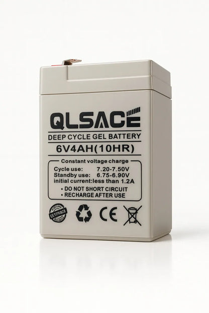 Batería 6v 4ah Gel Recargable Herramientas Ciclo Profundo