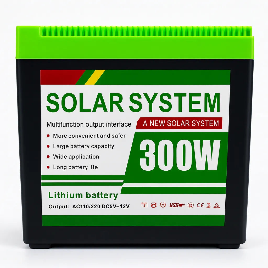 Bateria Multifuncional Portátil Usb Cargador 12v 300w Ac220v