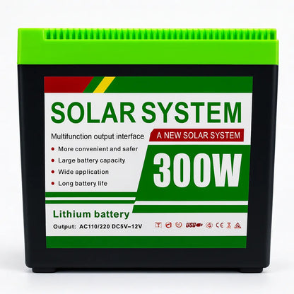 Bateria Multifuncional Portátil Usb Cargador 12v 300w Ac220v