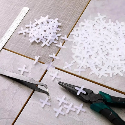 10000 Separadores Ceramica Niveladores Porcelanato Cruz 2mm