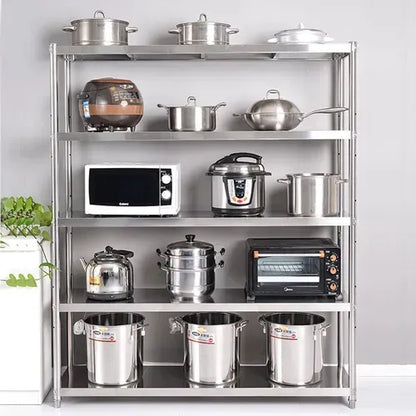 Estante Cocina Repisa Acero Inoxidable 5 Pisos 175x91x40 Cm
