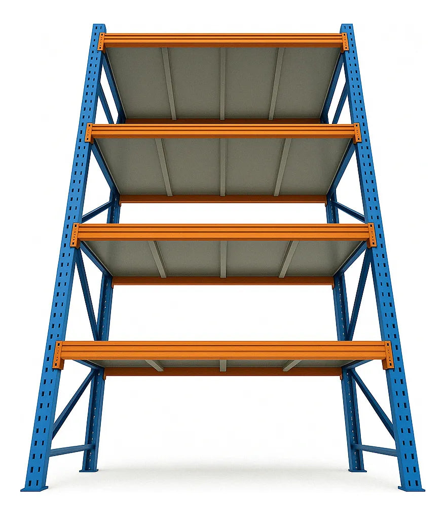 Estanteria Metalica Rack Bodega Repisas Racks 200x200x60cm