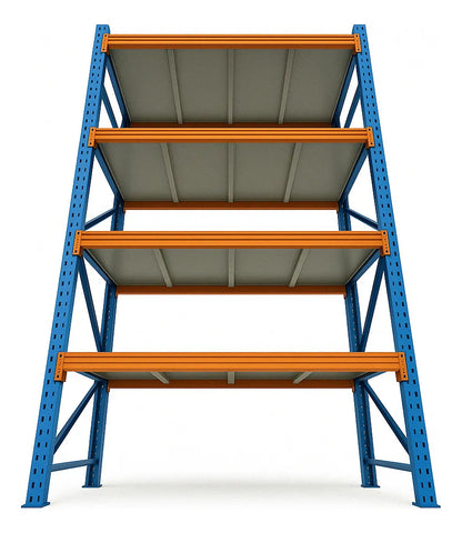 Estanteria Metalica Rack Bodega Repisas Racks 200x200x60cm