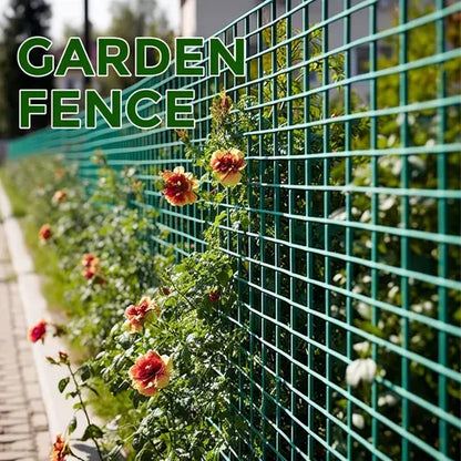 Malla Metalica Verde Jardin Cerco Rejas 20x20mm 60cm X 10mt