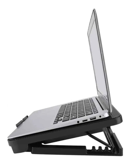 Elevador Base Notebook Cooler Base Ventilador Mesa Enfriador