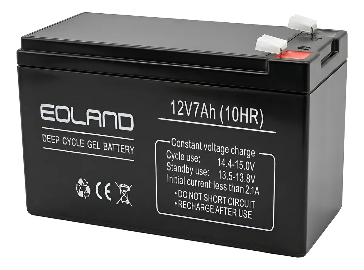Batería Agm Gdlite Gd-1270 12v 7ah Ciclo Profundo Sellada