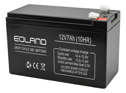 Batería Agm Gdlite Gd-1270 12v 7ah Ciclo Profundo Sellada