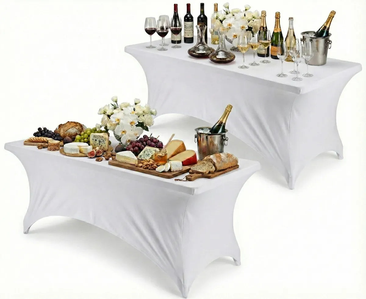 X2 Mantel Funda Spandex Elastica Rectangular 183x75x75 Eventos