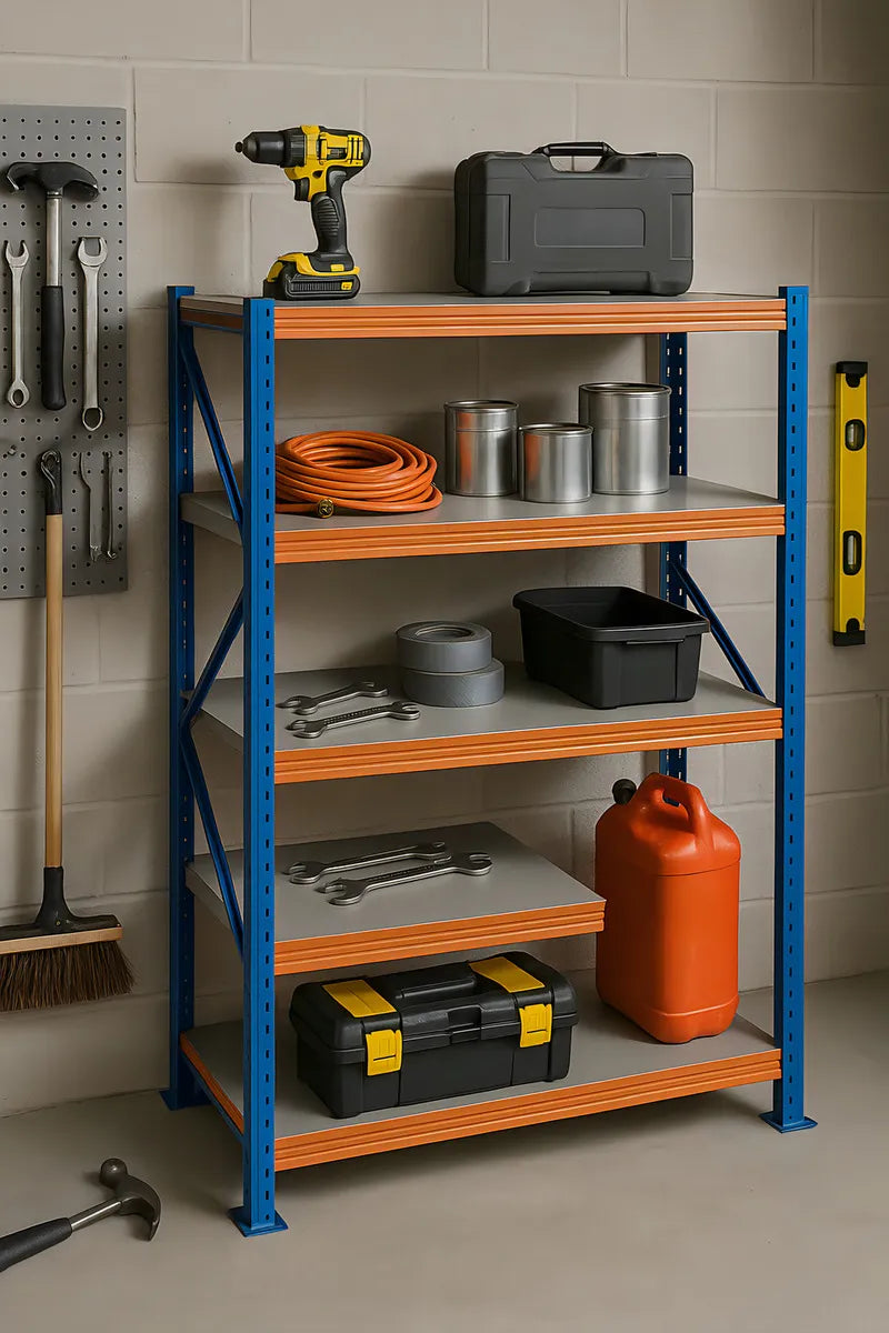 X2 Repisa Rack Estanteria Metalica Racks Bodega 200x150x50cm