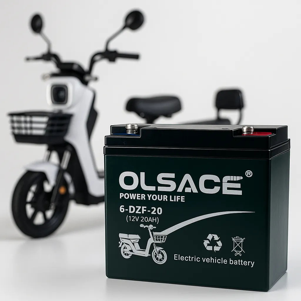 Bateria Moto Electrica 12v 20ah 6-dzf-20 Repuesto Cuatrimoto Izquierdo