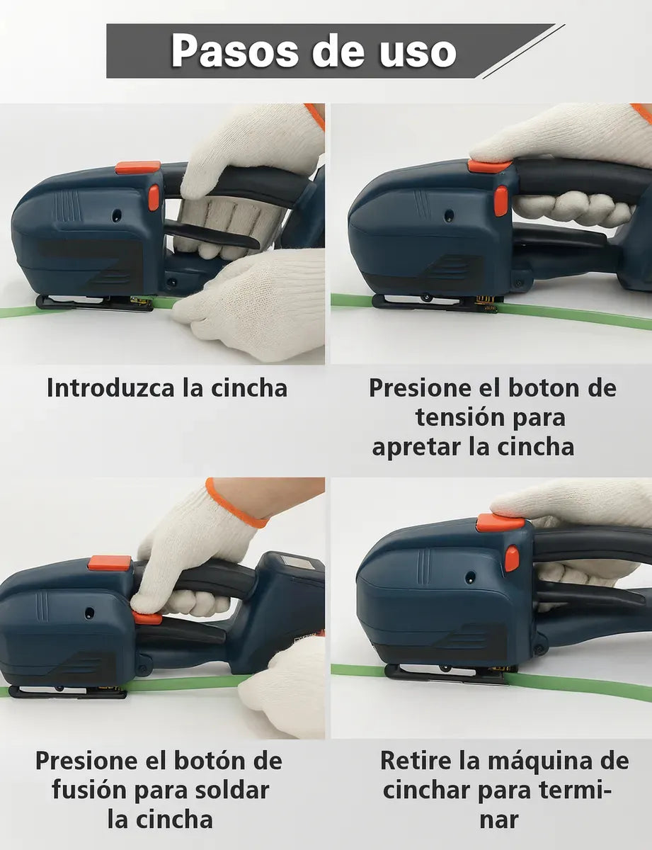 Maquina Enzunchadora Electrica Ppt Pet Flejadora Portatil V2