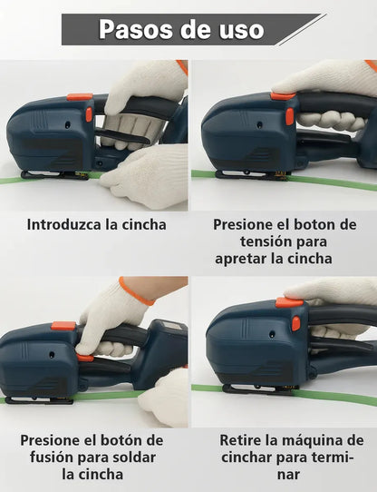 Maquina Enzunchadora Electrica Ppt Pet Flejadora Portatil V2