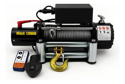 Cabrestante Electricos 12 Volt Winches Electricos 12000 Lbs