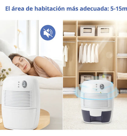 Deshumidificador Eléctricos Portatil 500ml Para Hogar 5-20m2