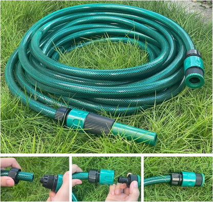 Manguera Jardin Reforzada 20 Metros 3/4 Pulgadas + Acoples