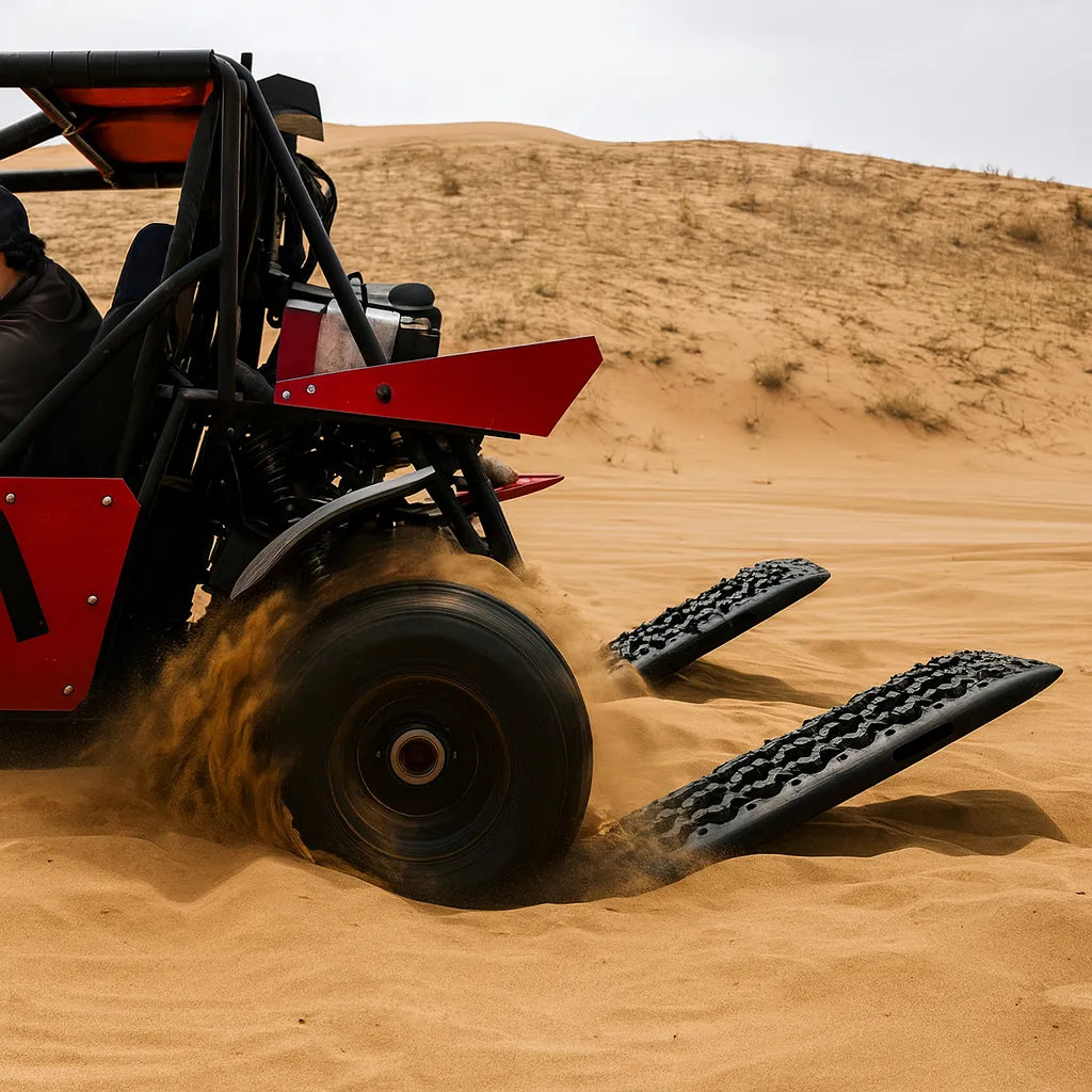 Pack X2 Tabla Auto-rescate Exploracion Nieve Jeepeo 4x4
