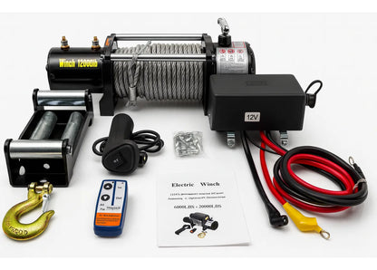 Cabrestante Electricos 12 Volt Winches Electricos 12000 Lbs