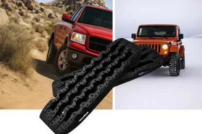 Pack X2 Tabla Auto-rescate Exploracion Nieve Jeepeo 4x4