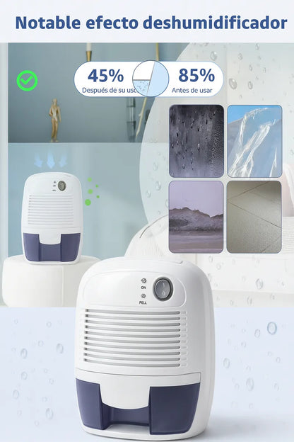 Deshumidificador Eléctricos Portatil 500ml Para Hogar 5-20m2