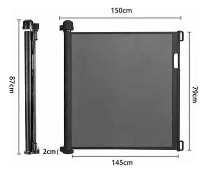 Reja Seguridad Escalera Puerta Para Bebe Mascotas 140cm/86cm